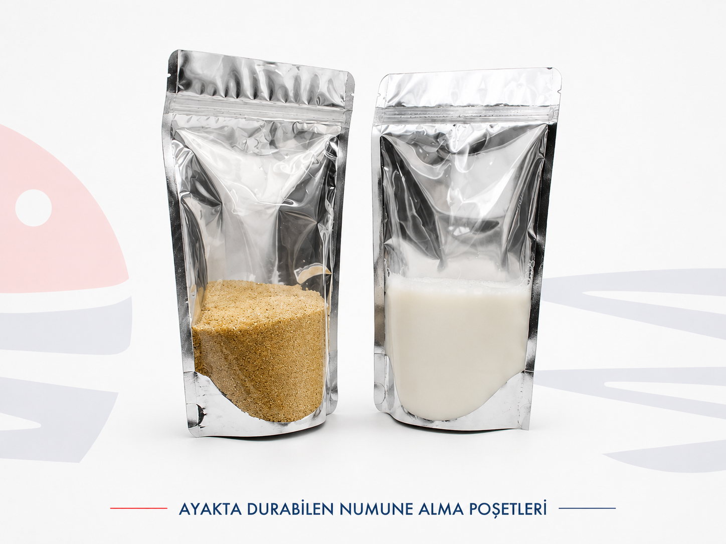 Ayakta Durabilen Numune Alma Poşetleri
