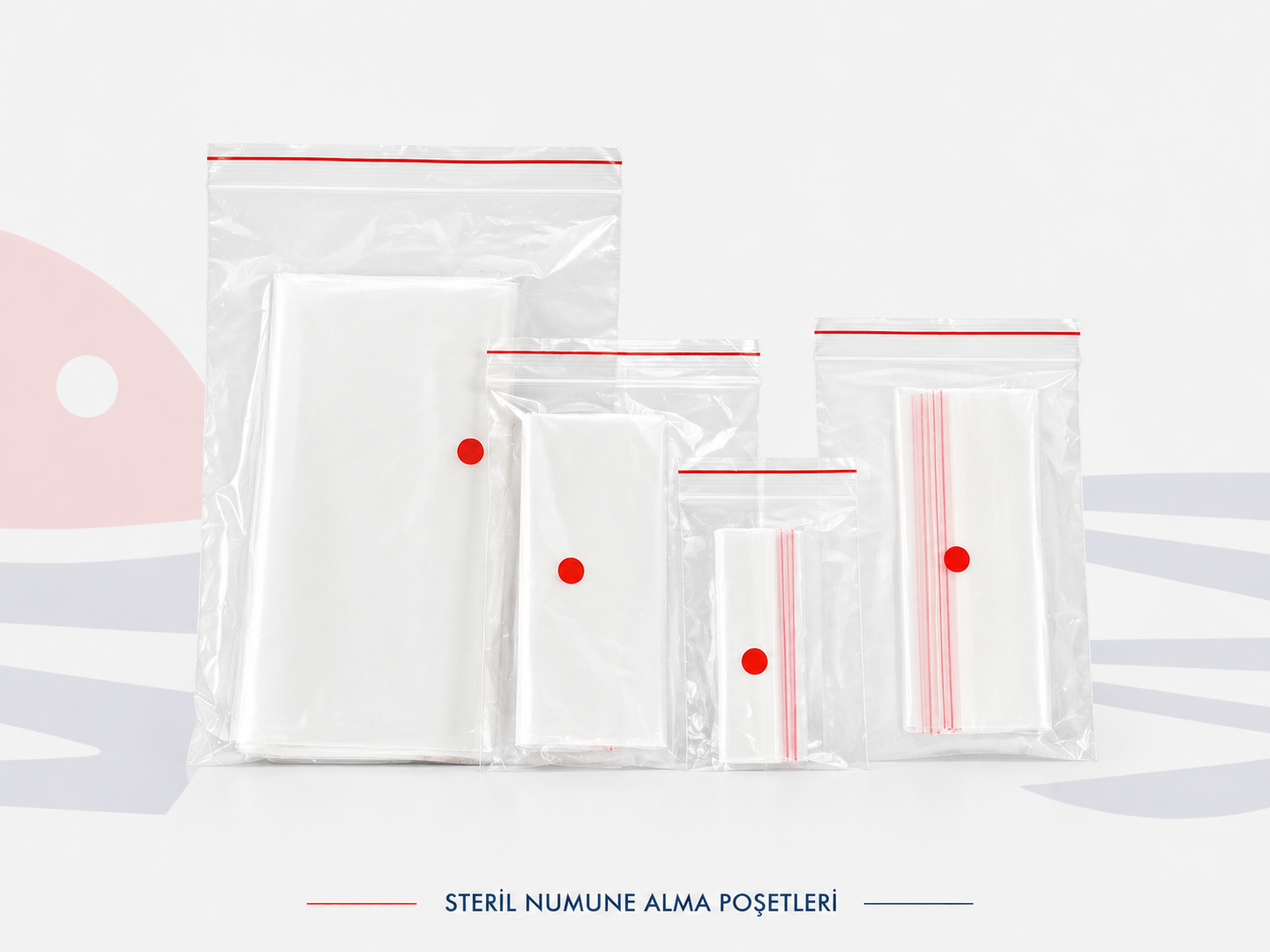 Steril Numune Alma Poşetleri
